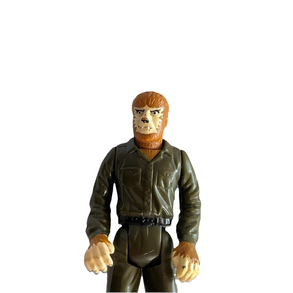 Vintage 1997 Burger King Happy MealUniversal Monsters WOLFMAN Toy Figure 4" Tall - Picture 3 of 4